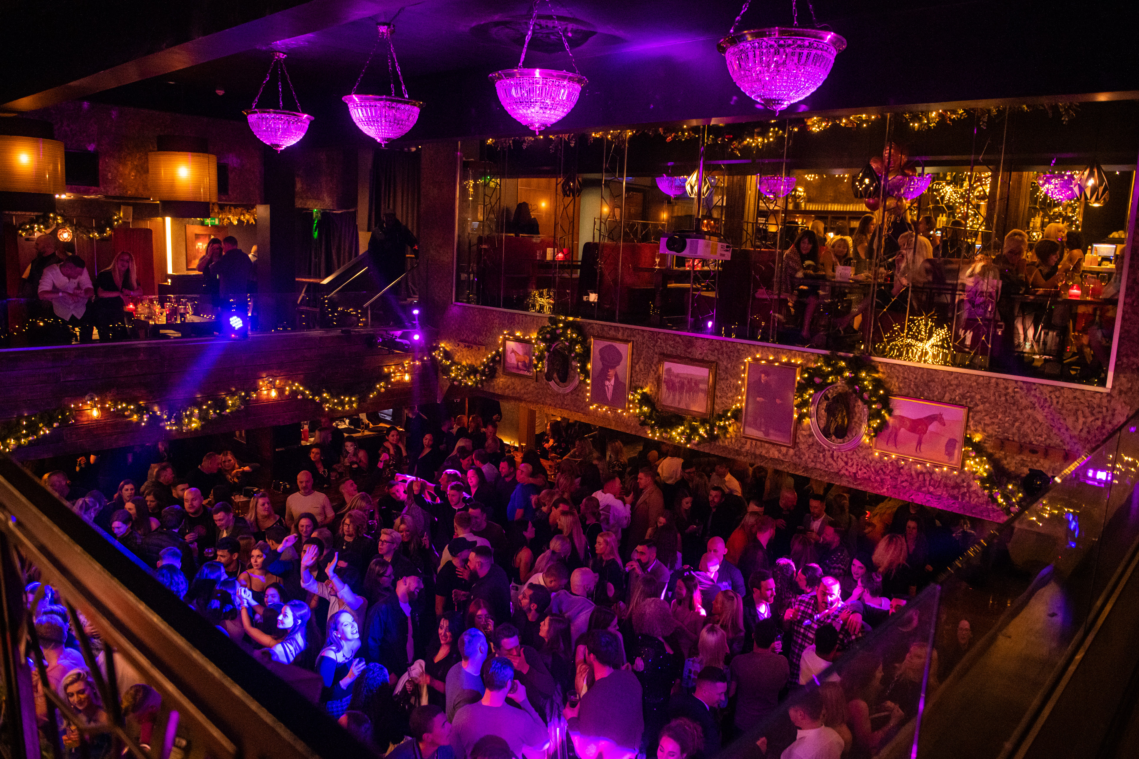 People dancing in a bar or club In Manchester